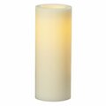 Sterno Home 4 x 10 in. Outdoor Wax LED Candle, Cream 273030